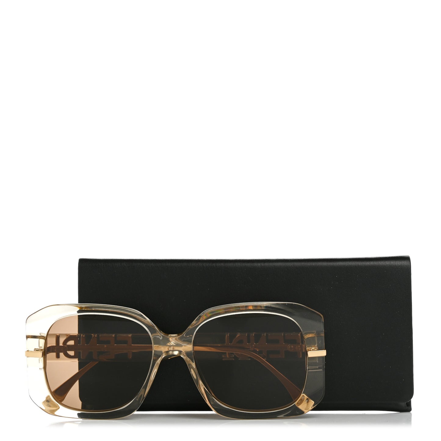 Acetate Fendigraphy Sunglasses FE40065I Gold