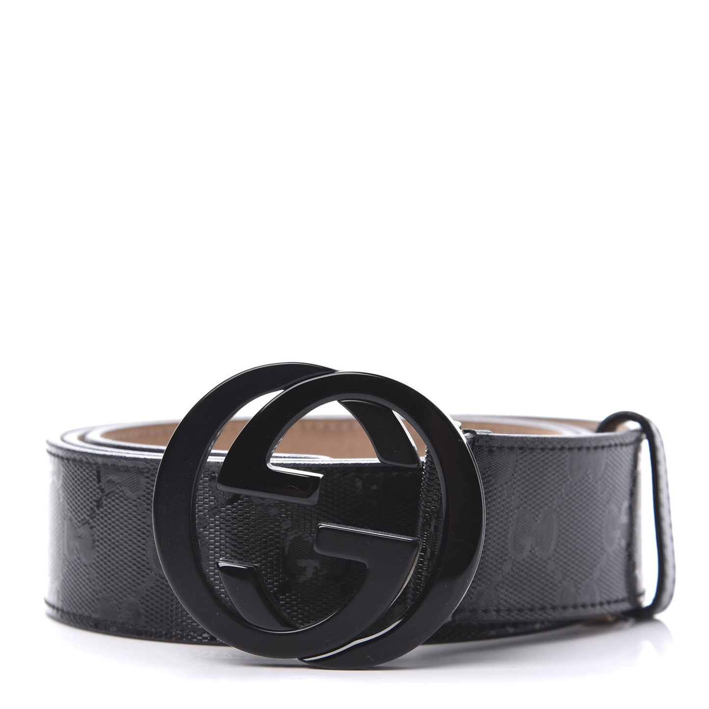 Imprime Monogram Interlocking G Belt 100 40 Black
