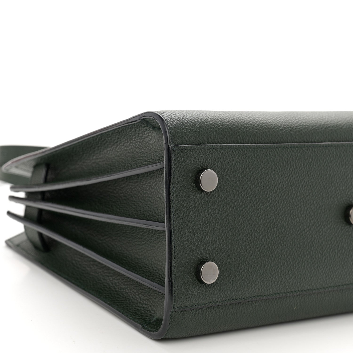 Saint Laurent Grain De Poudre Baby Sac De Jour Dark Pine 10 of 14