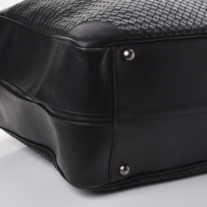 Bottega Veneta Nappa Intrecciato Luggage Travel Bag Nero Black 9 of 15