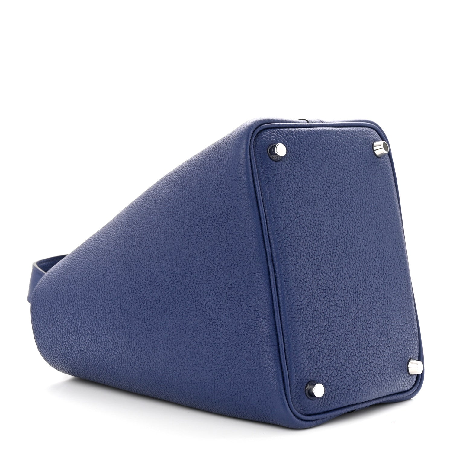 Hermes Taurillon Clemence Picotin Lock 18 PM Bleu Saphir 4 of 11