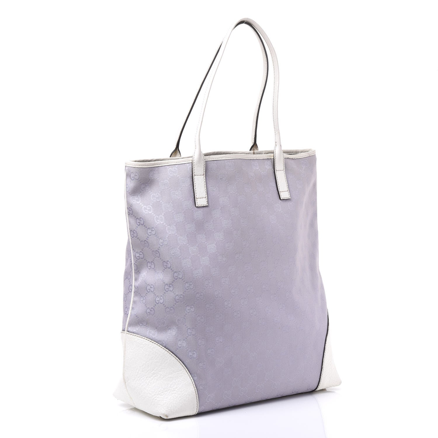 Gucci Monogram Tote Violet White 2 of 14