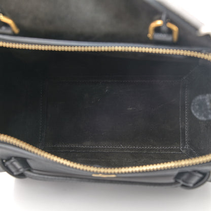 Celine Grained Calfskin Nano Belt Bag Black 4 of 4