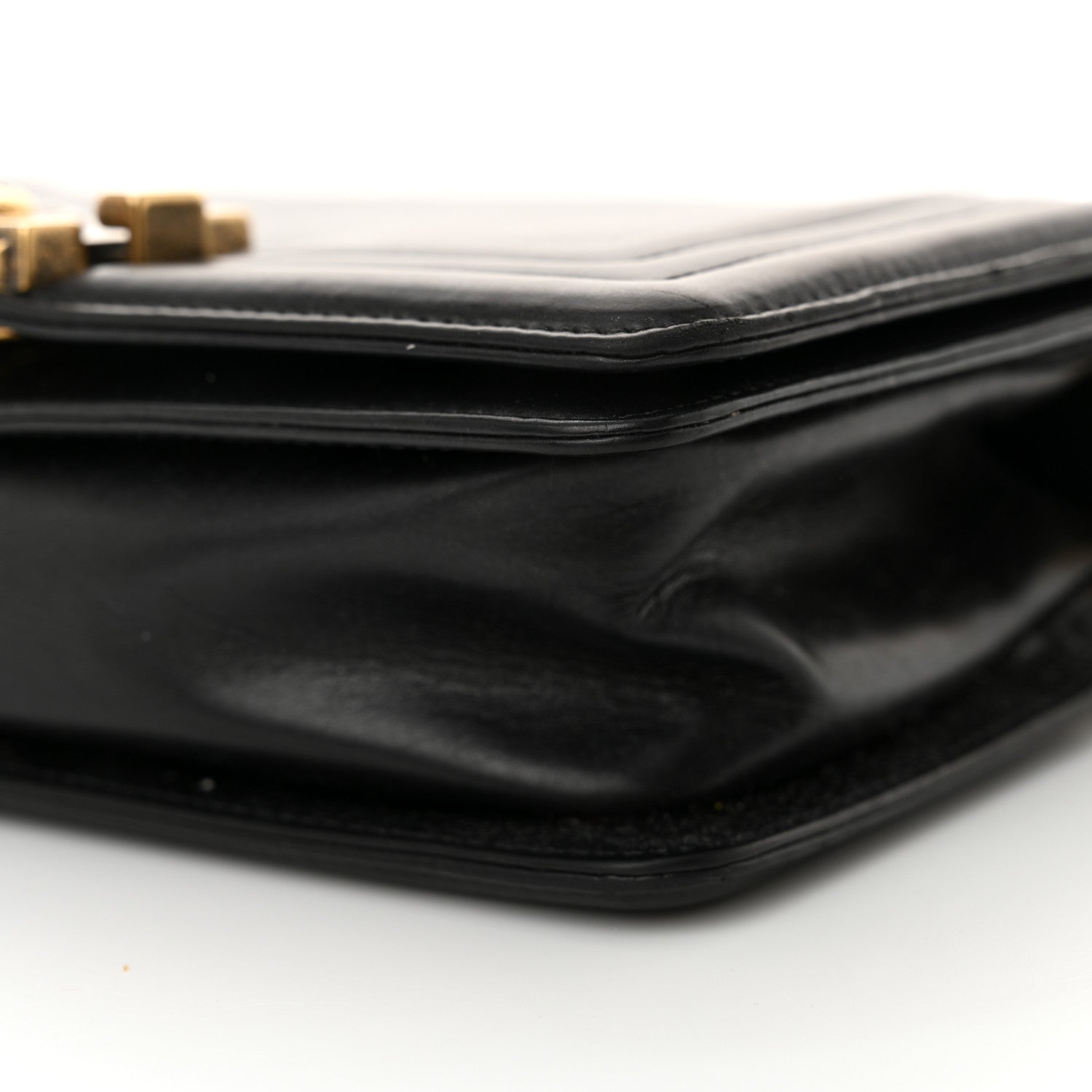 Chanel Glazed Calfskin Small Boy Flap Black 10 of 16