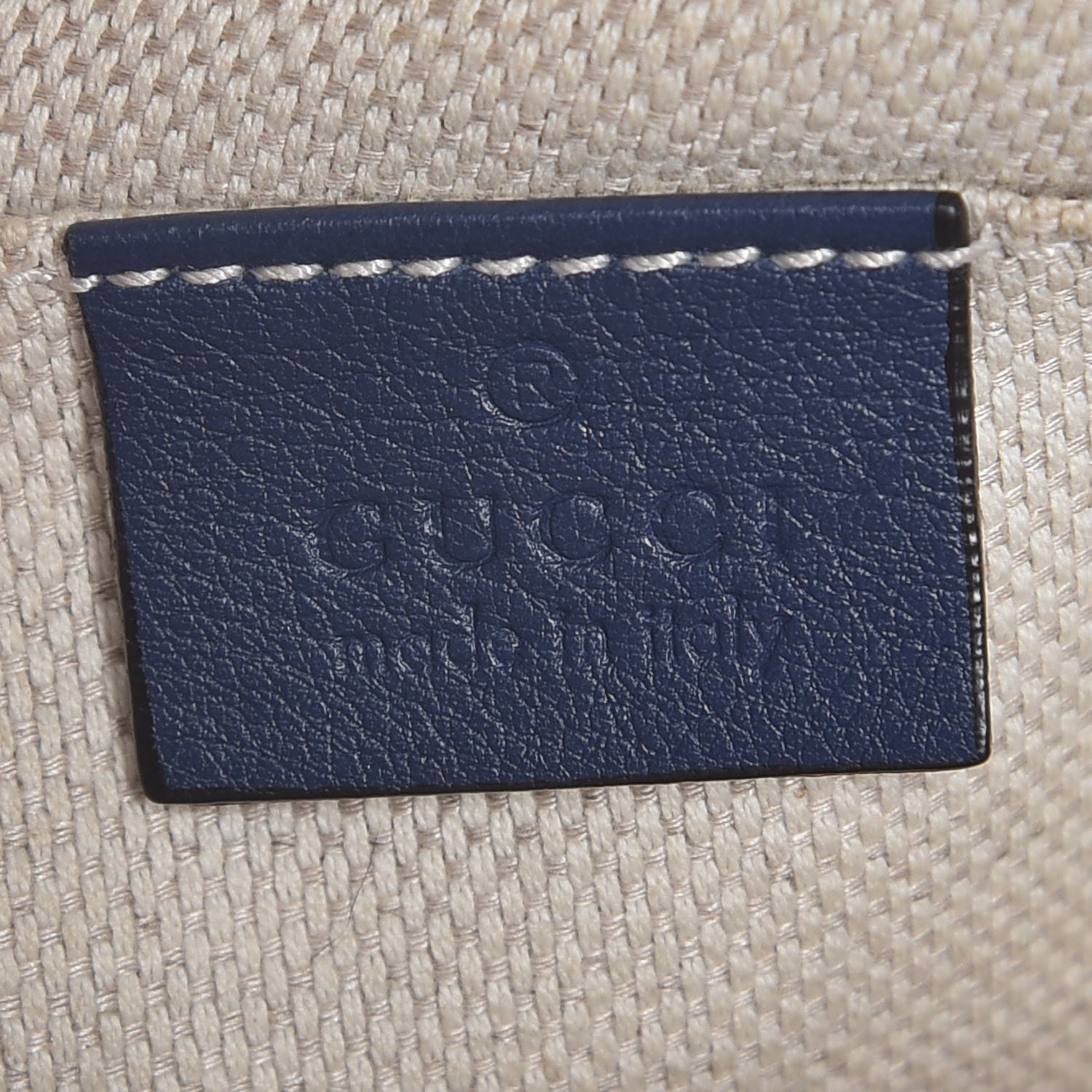 Gucci Vernice Naplack Small Soho Disco Bag Uniform Blue 6 of 7