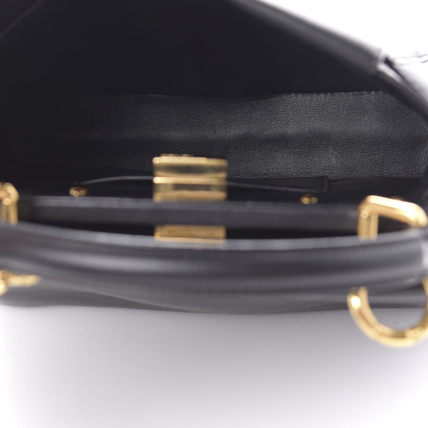 Nappa Mini Peekaboo Iconic Satchel Black