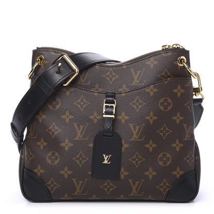 Louis Vuitton Monogram Odeon PM Black 1 of 7