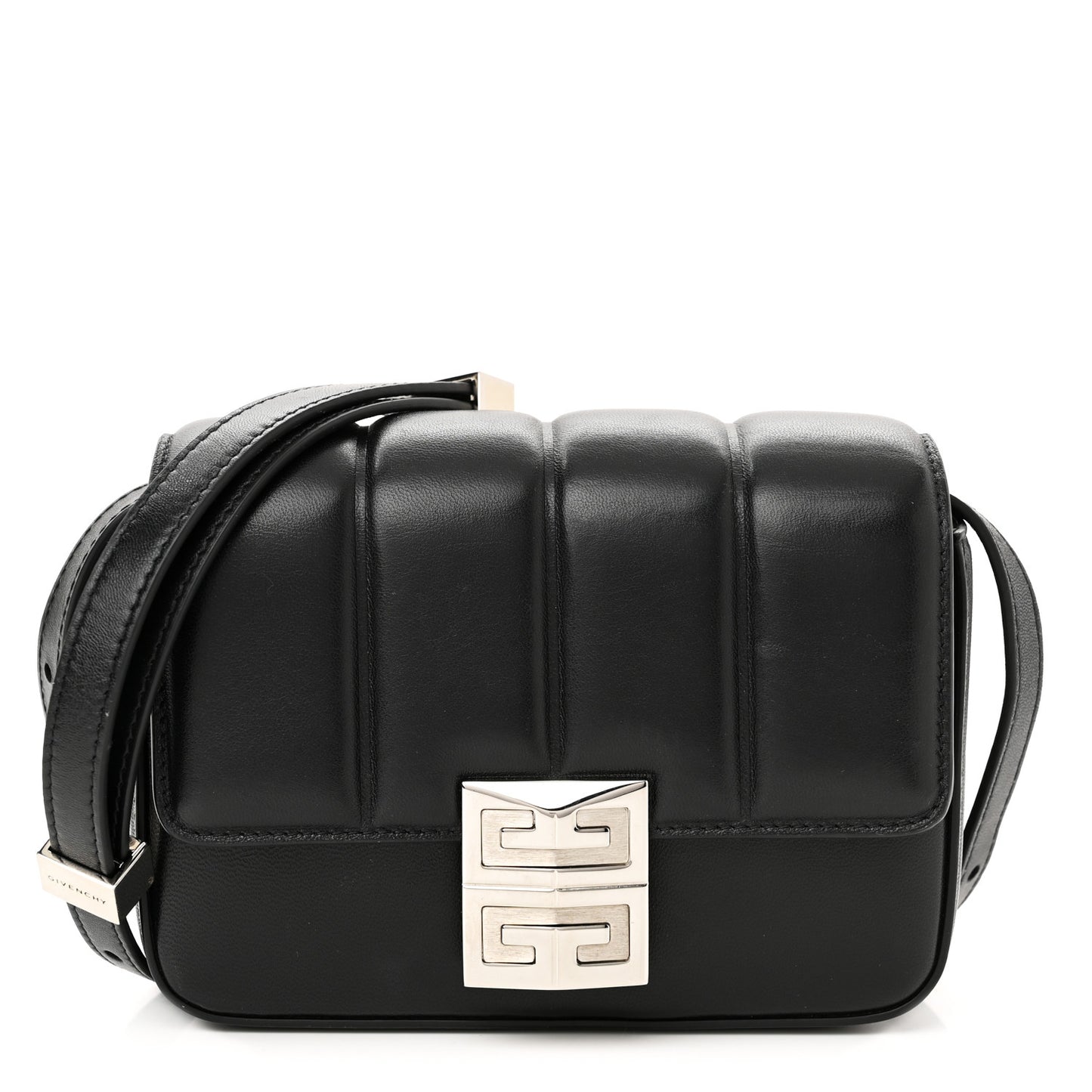 Lambskin 4G Small Padded Crossbody Bag Black