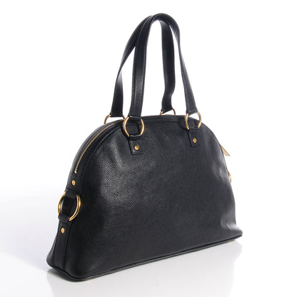Saint Laurent Leather Medium Muse Black 3 of 9