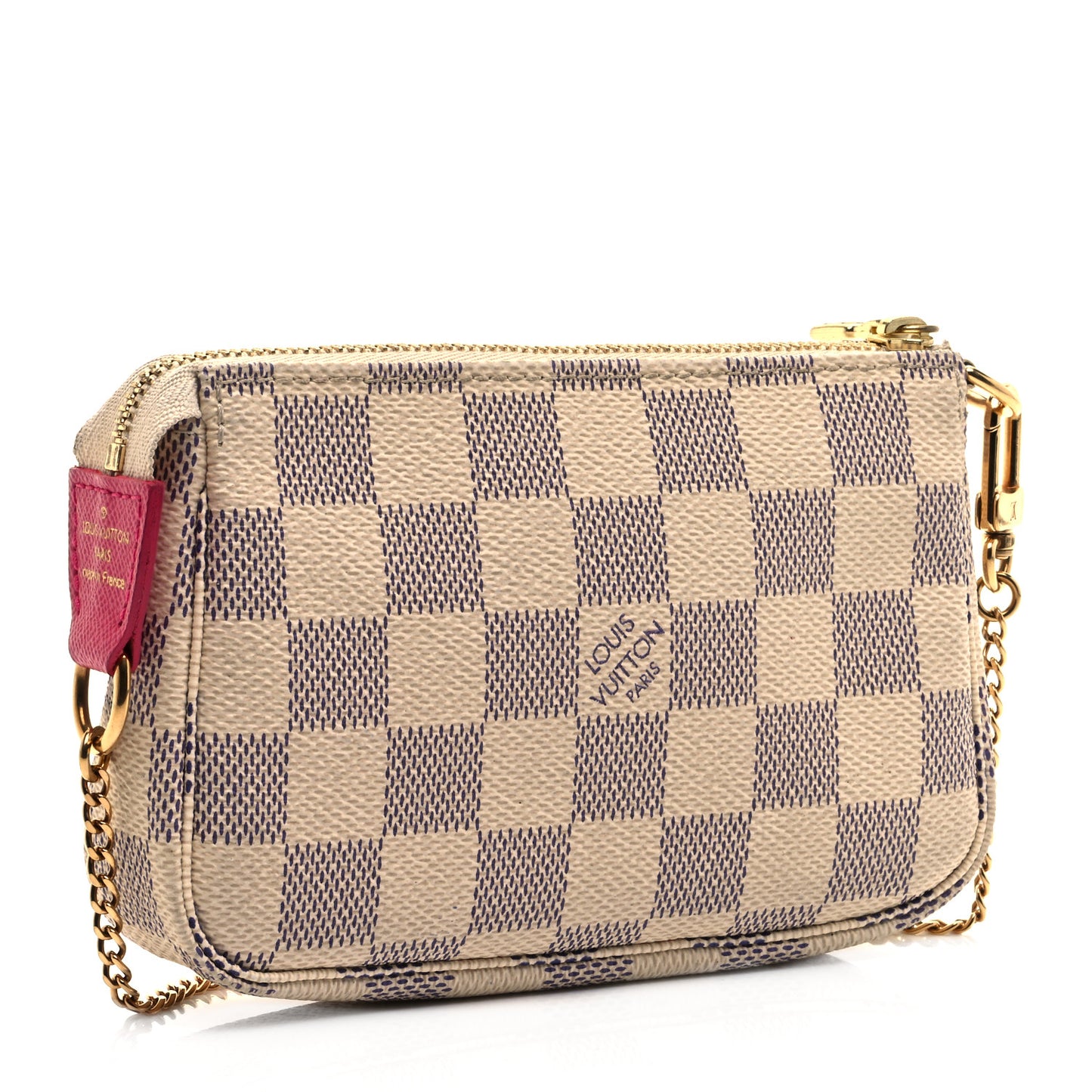 Damier Azur 2017 Christmas Animation Mini Pochette Accessories