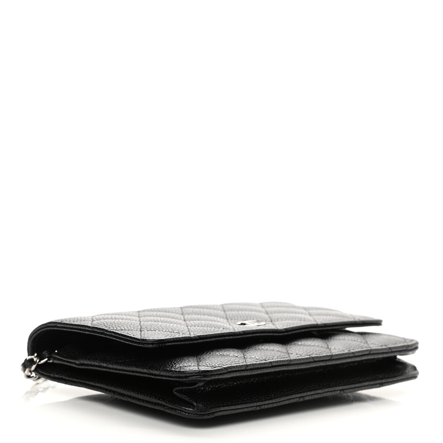 Chanel Caviar Quilted Wallet On Chain WOC Black 4 of 11