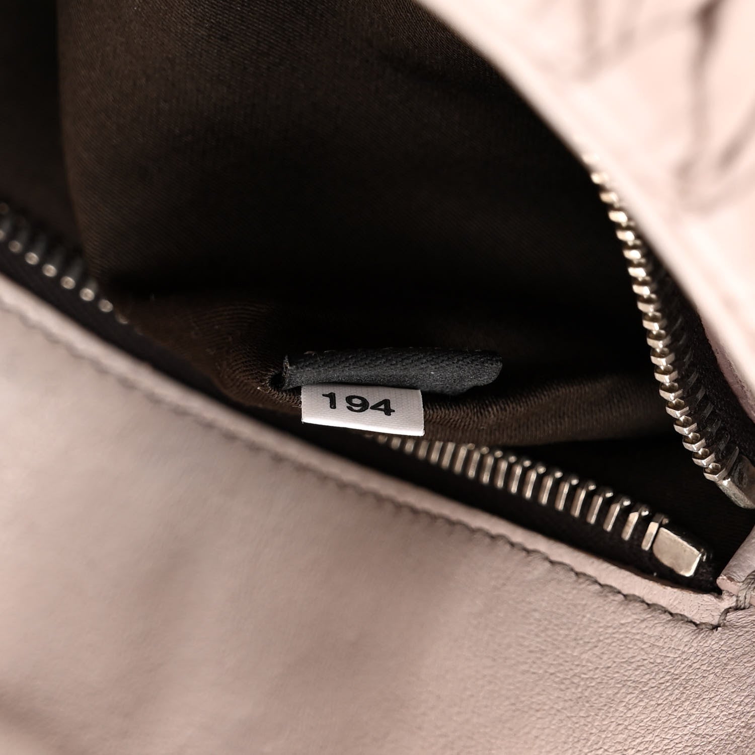 Miu Miu Nappa Matelasse Crystal Flap Clutch Pomice 8 of 17