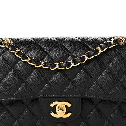 Chanel Caviar Quilted Small Double Flap Black 8 of 11