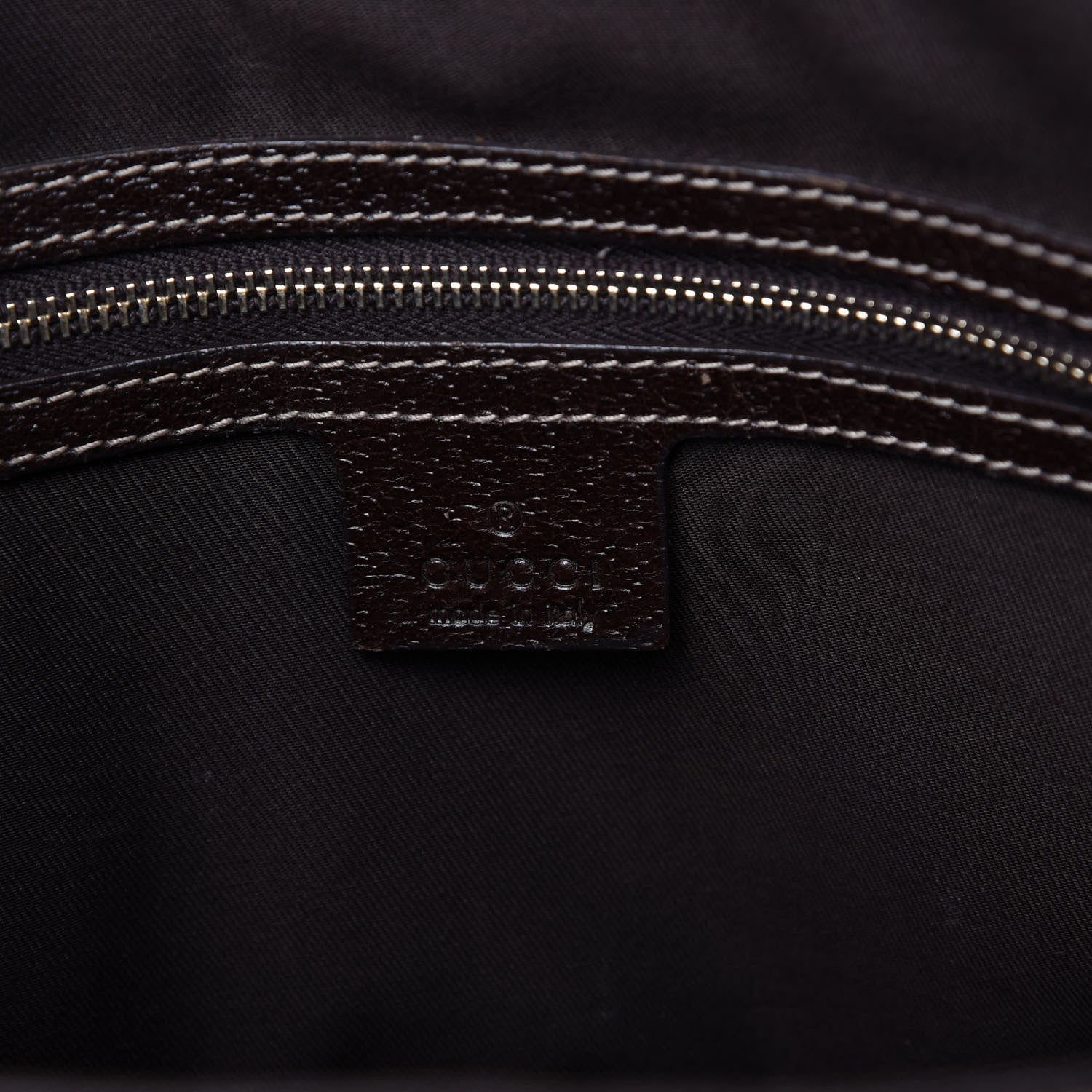 Gucci Monogram Medium Charmy Shoulder Bag Brown 8 of 10