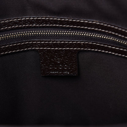 Gucci Monogram Medium Charmy Shoulder Bag Brown 8 of 10