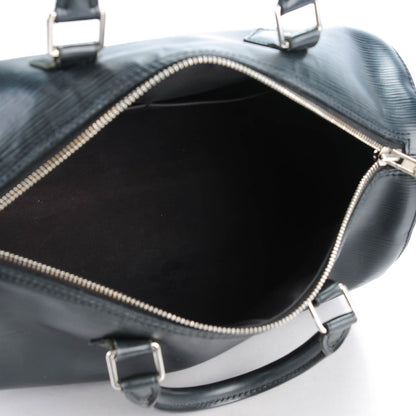 Louis Vuitton Epi Speedy 30 Black 5 of 9