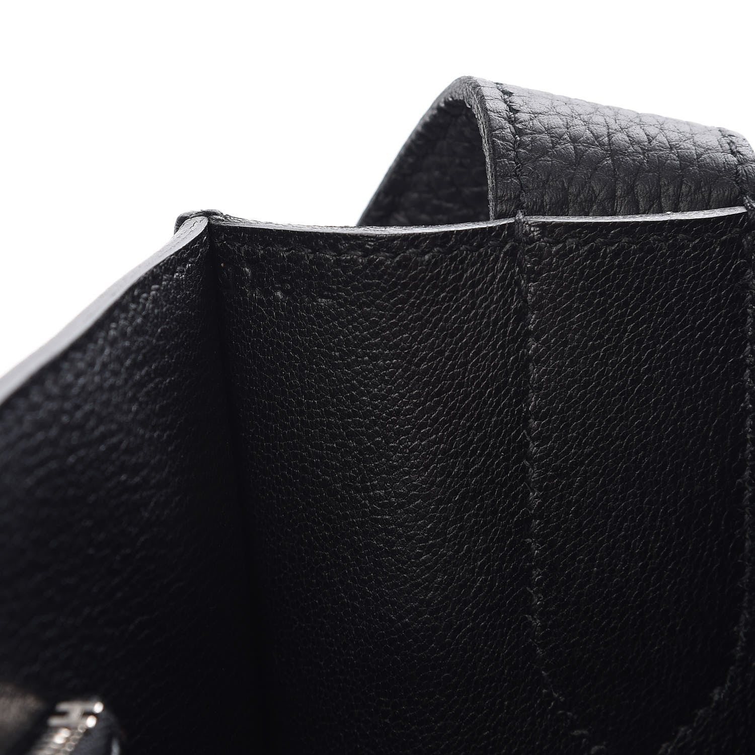 Hermes Taurillon Clemence Steve Messenger 37 Black 7 of 11