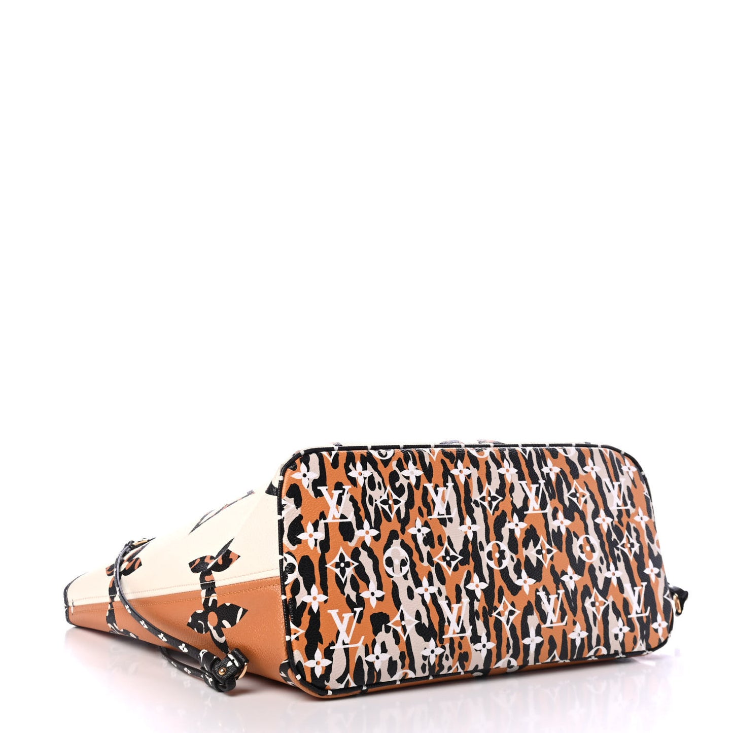 Monogram Giant Jungle Neverfull MM Ivory