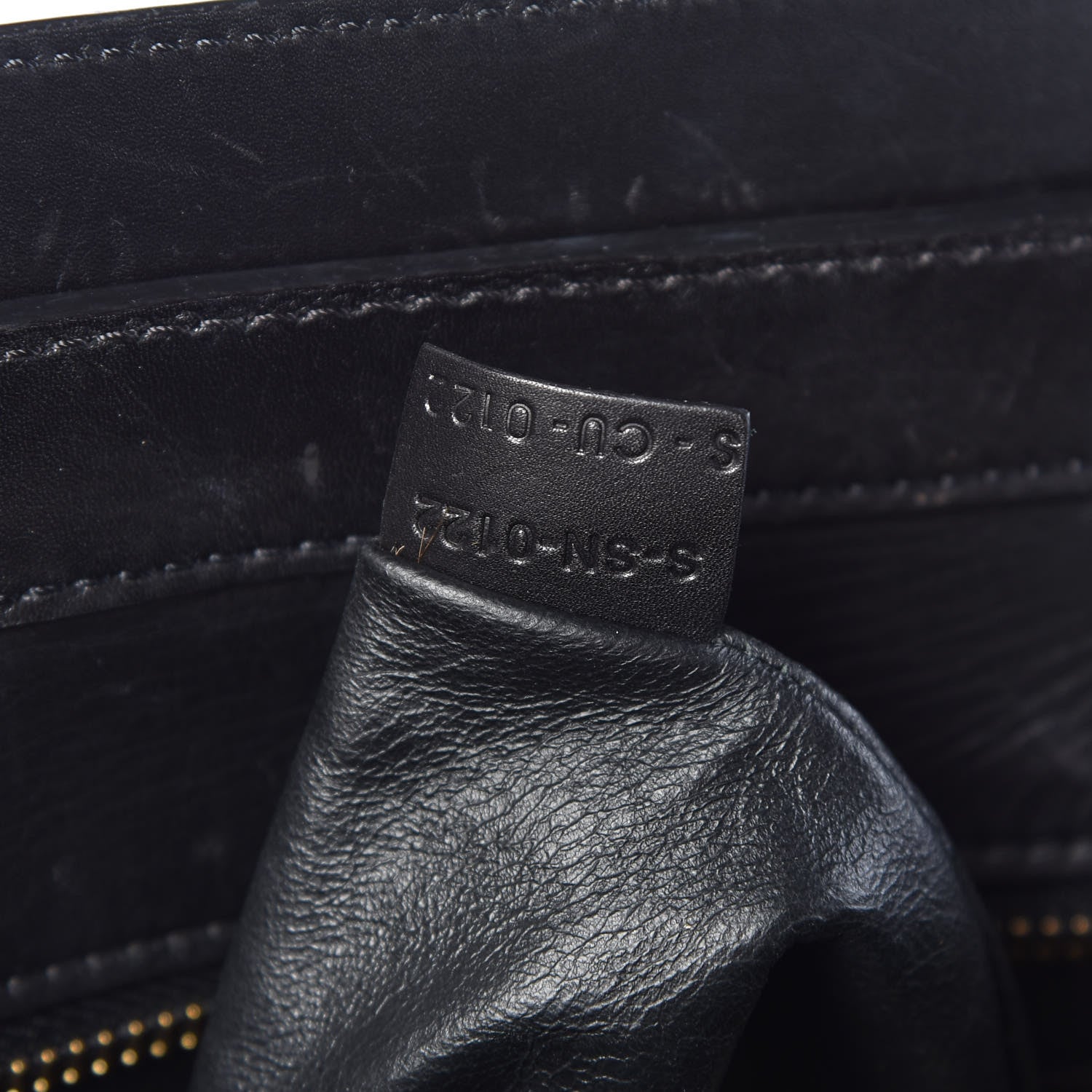 Celine Satin Calfskin Suede Mini Tri-Color Luggage Almond 7 of 13
