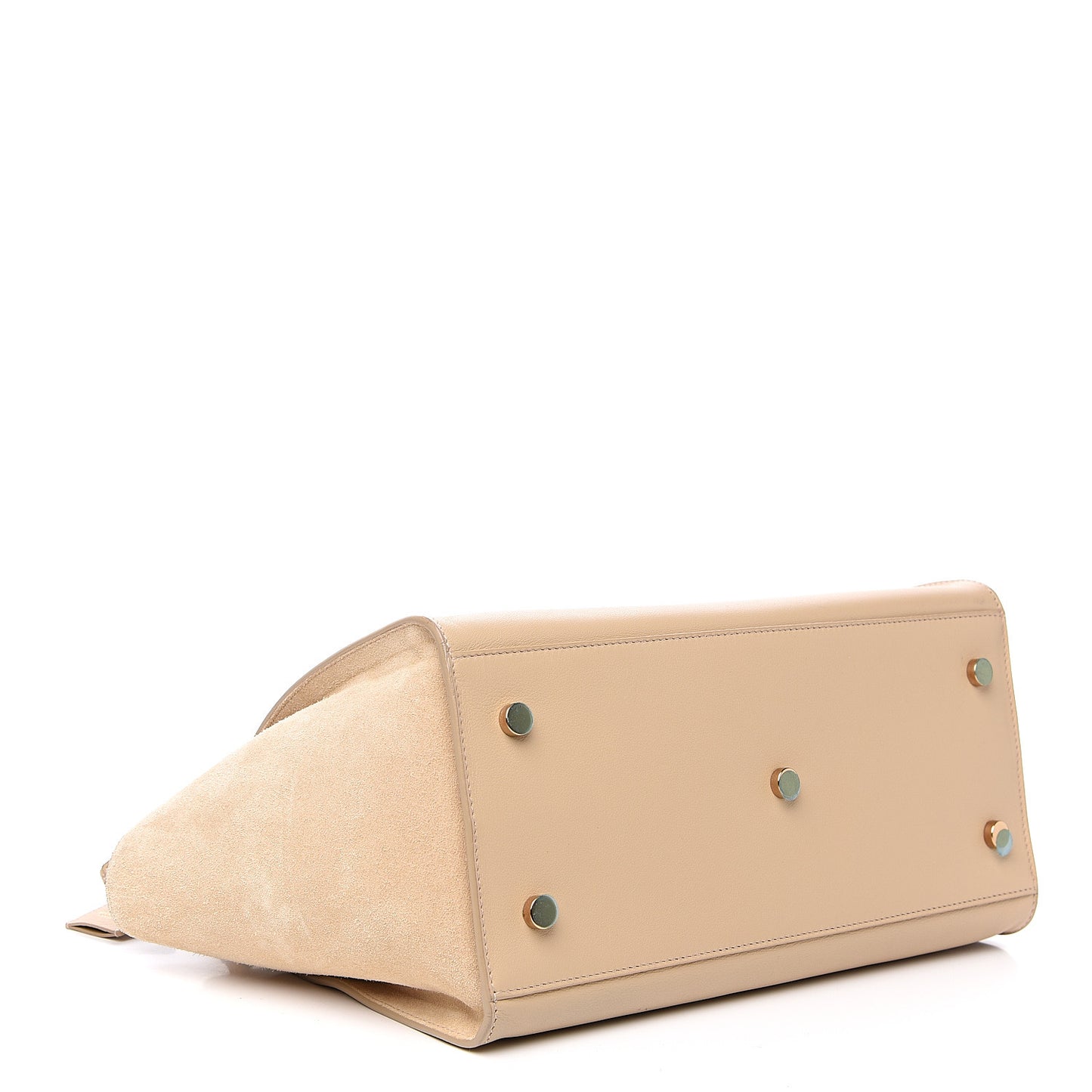 Calfskin Small Monogram Downtown Cabas Nude Powder