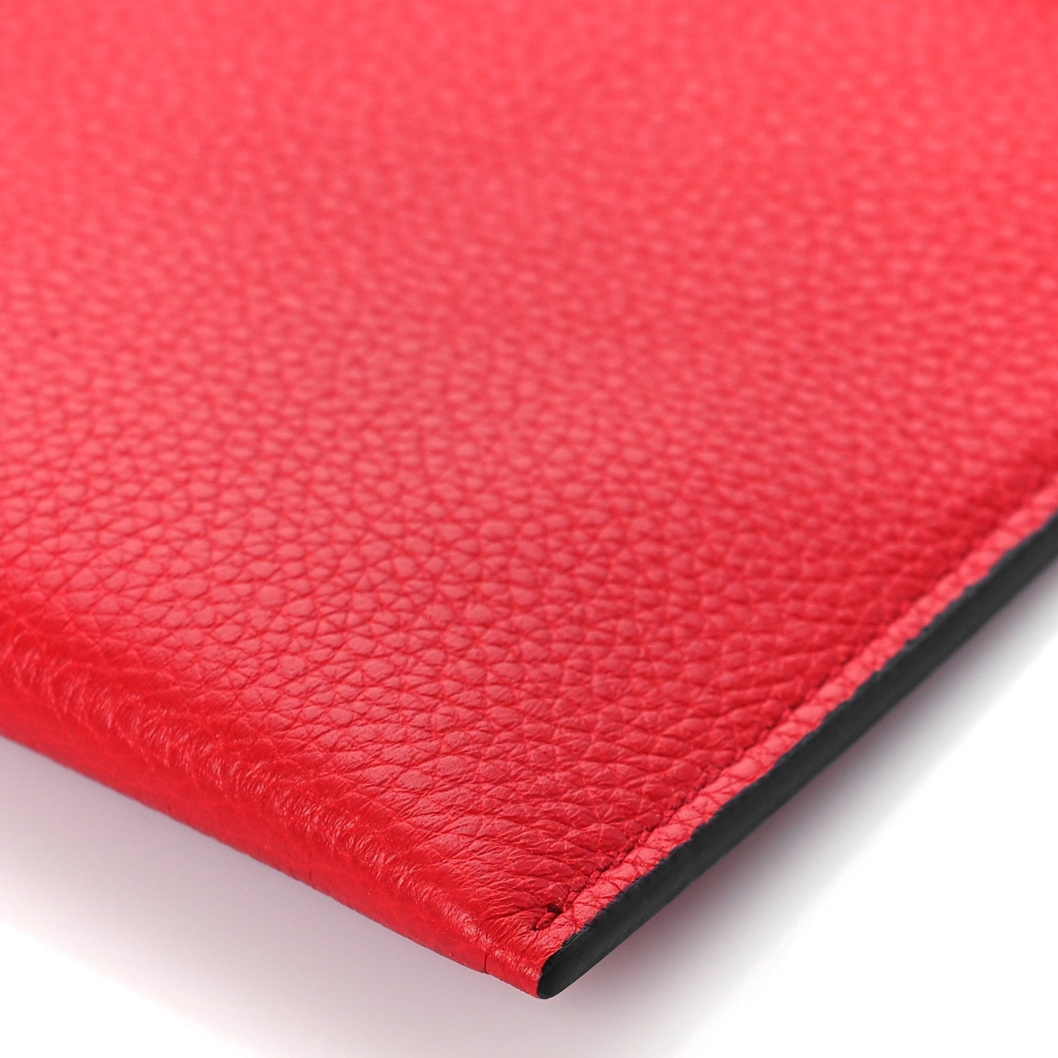 Alexander McQueen Calfskin Skull Envelope Clutch Red 8 of 9