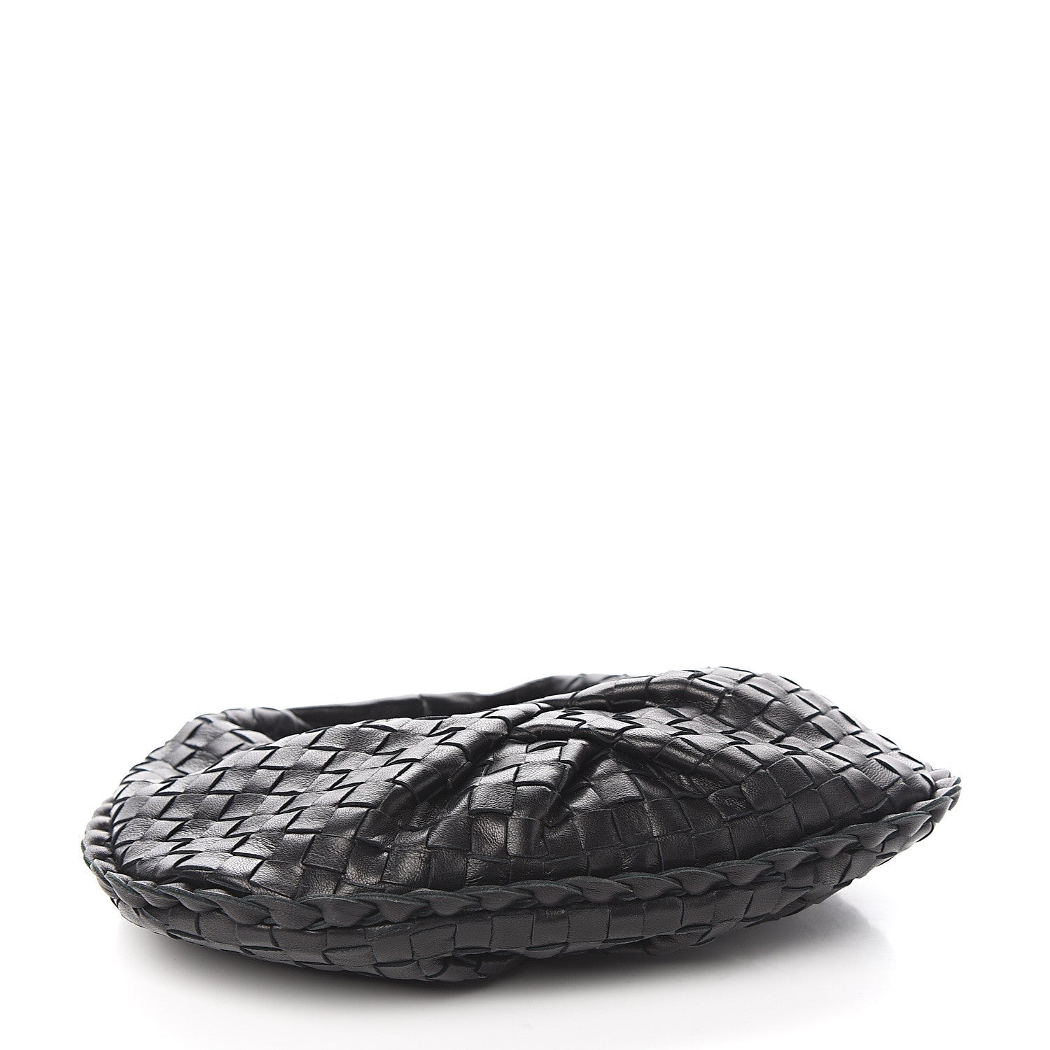 Bottega Veneta Nappa Intrecciato Pleated Mini Veneta Hobo Black 3 of 9