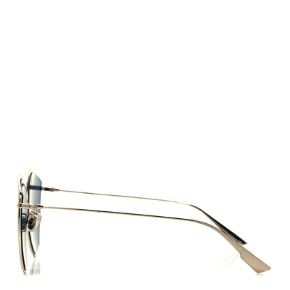 Christian Dior Metal Stellaire 4 Sunglasses Blue Gold 3 of 8