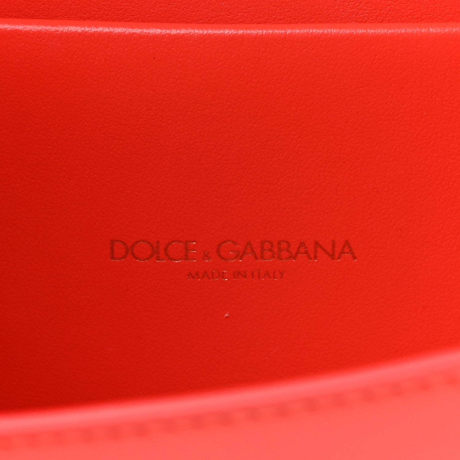 Dolce & Gabbana Smooth Calfskin Small Devotion Envelope Top Handle Bag Red 6 of 10
