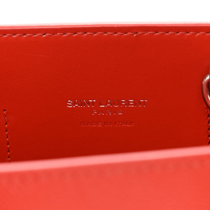 Saint Laurent Grained Calfskin Nano Sac De Jour Lipstick Red 6 of 11