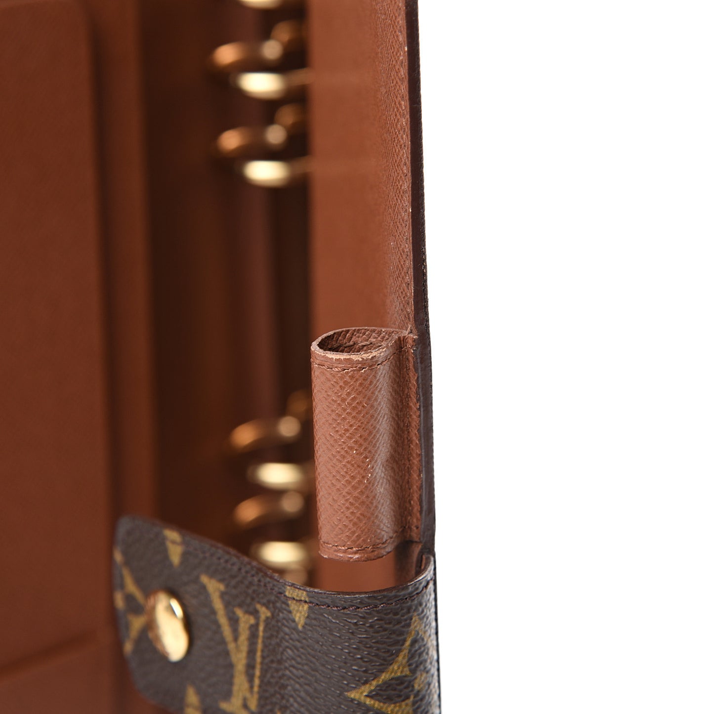 Monogram Large Ring Agenda Cover
