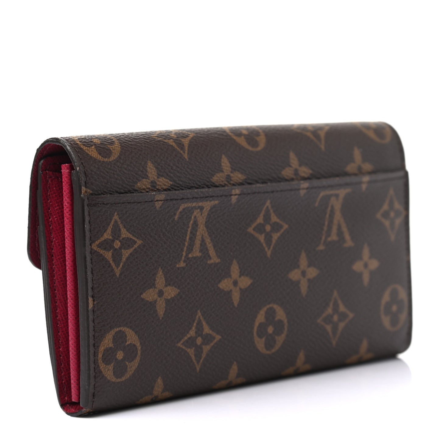 Monogram Sarah Wallet NM Fuchsia