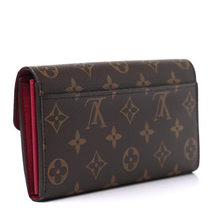 Louis Vuitton Monogram Sarah Wallet NM Fuchsia 3 of 6