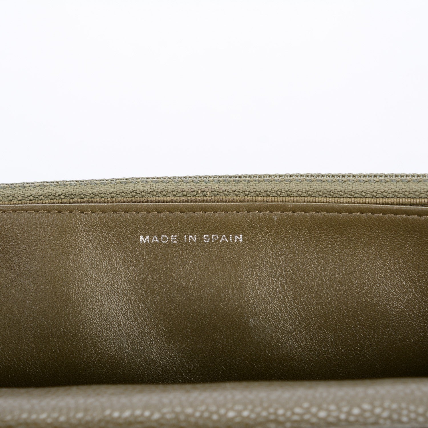 Chanel Caviar Quilted Wallet On Chain WOC Olive 6 of 8