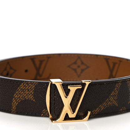 Louis Vuitton Monogram Giant 30mm LV Iconic Reversible Belt 80 32 3 of 8