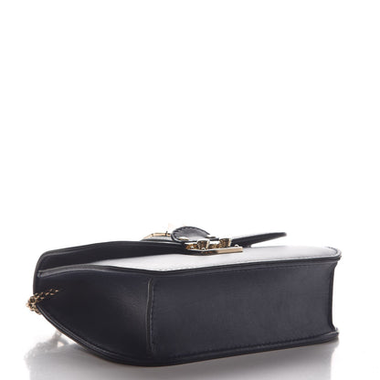Valentino Garavani Vitello Small Glam Lock Rockstud Flap Marine 3 of 8