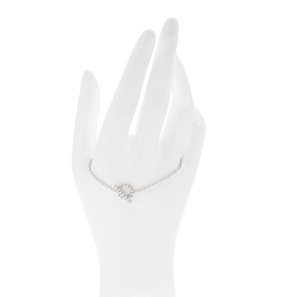 Hermes 18K White Gold Diamond Finesse Bracelet ST 2 of 5