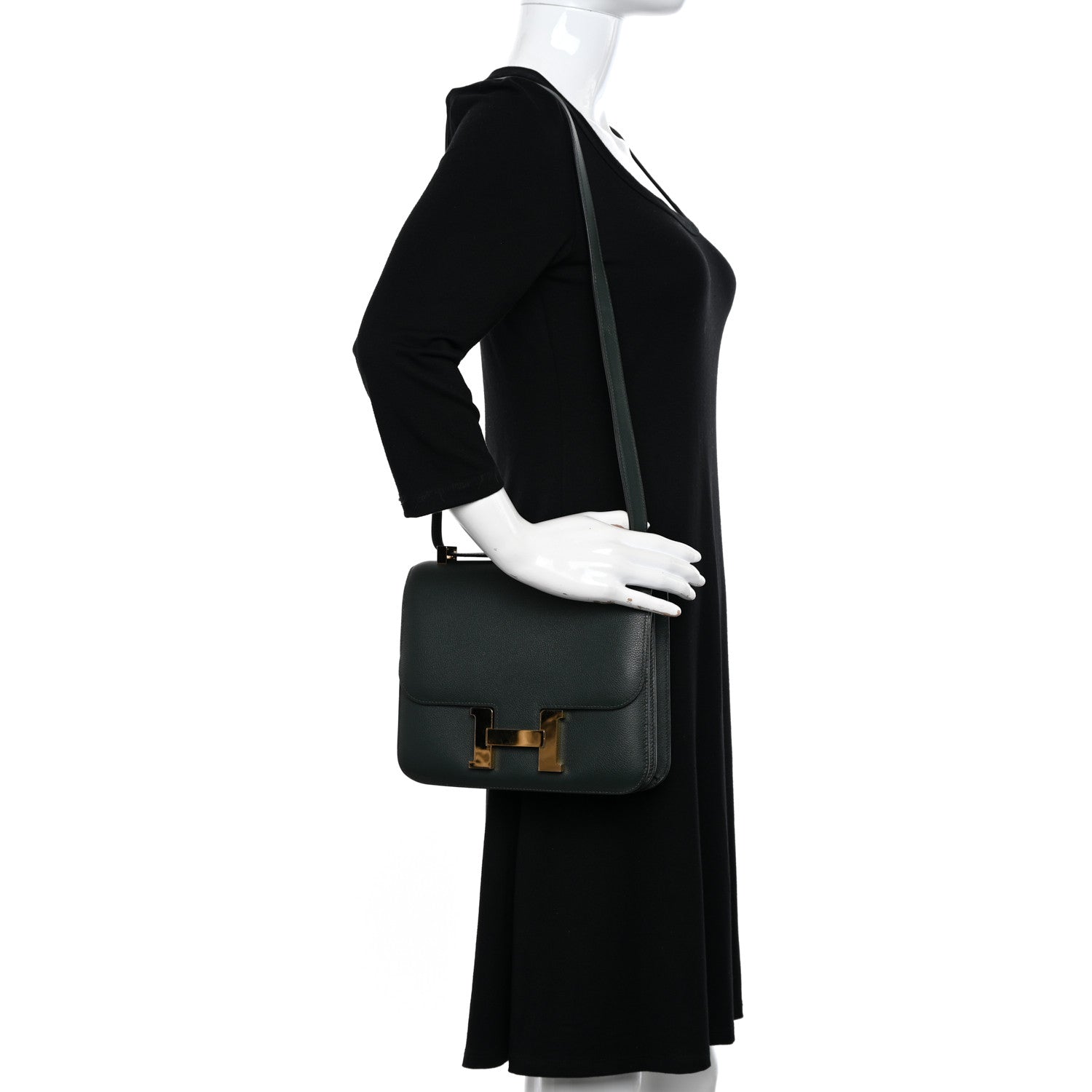 Hermes Evercolor Constance 24 Vert Cypress 2 of 10