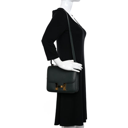 Hermes Evercolor Constance 24 Vert Cypress 2 of 10