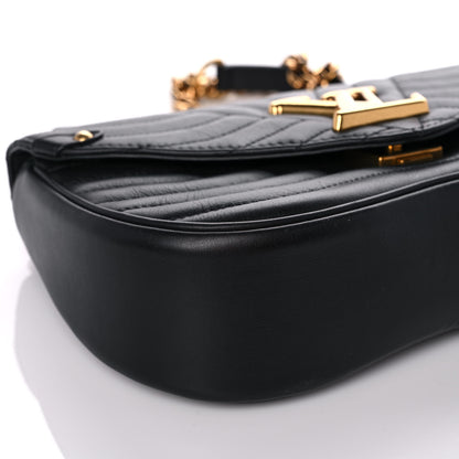 Louis Vuitton Calfskin New Wave Chain MM Black 9 of 10