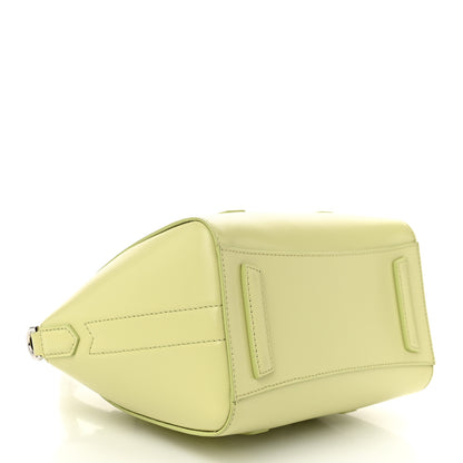 Givenchy Box Calfskin Mini Lock Antigona Shoulder Bag Avocado Green 4 of 9