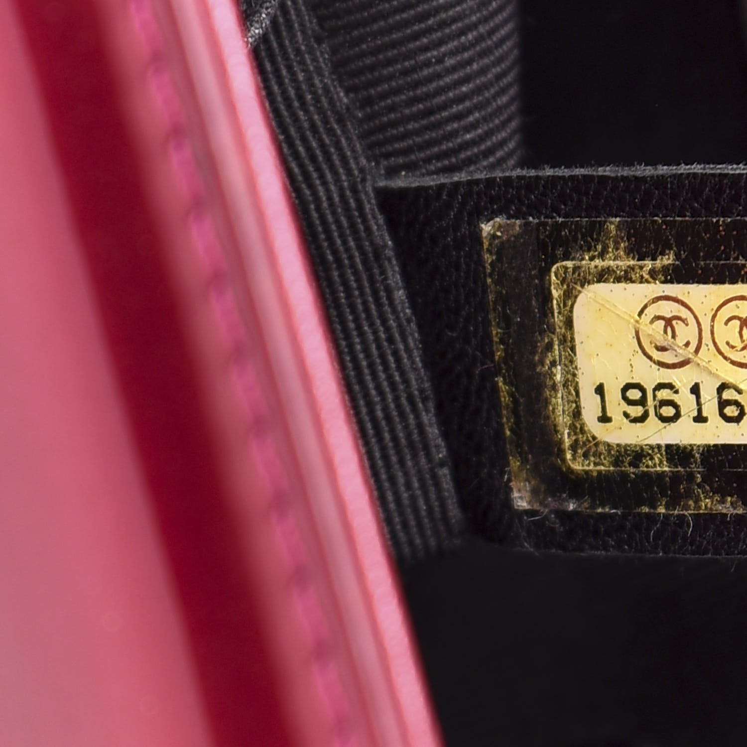 Chanel Metallic Patent Quilted New Medium Boy Flap Fuchsia 8 of 12