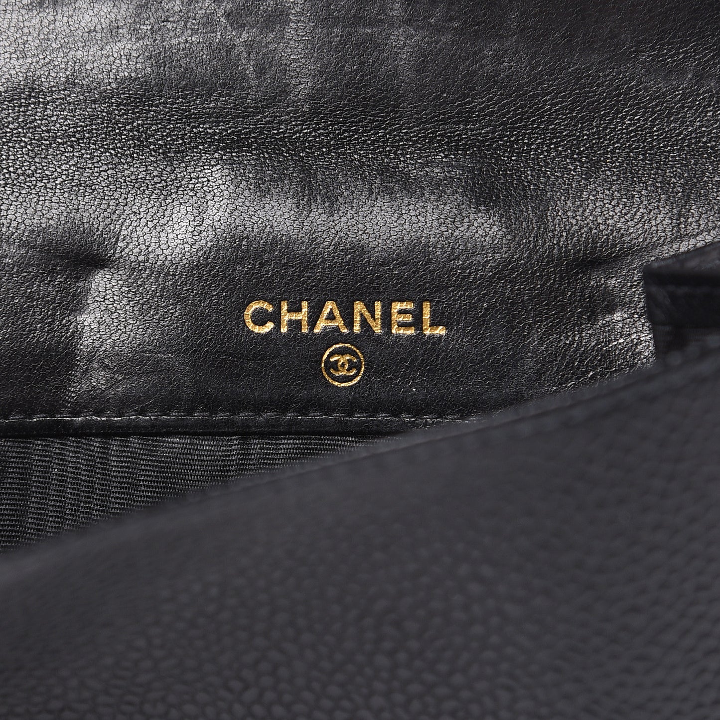 Caviar Timeless CC Compact French Wallet Black