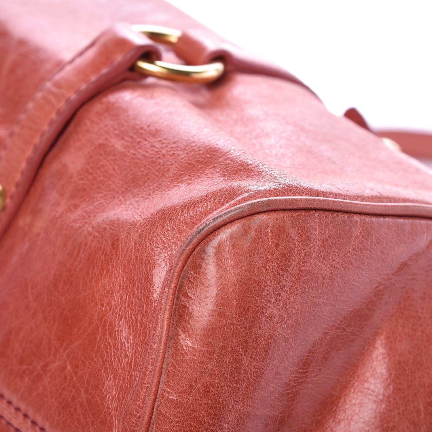 Miu Miu Vitello Lux Medium Bow Bag Rosa 12 of 14