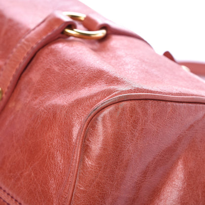 Miu Miu Vitello Lux Medium Bow Bag Rosa 12 of 14