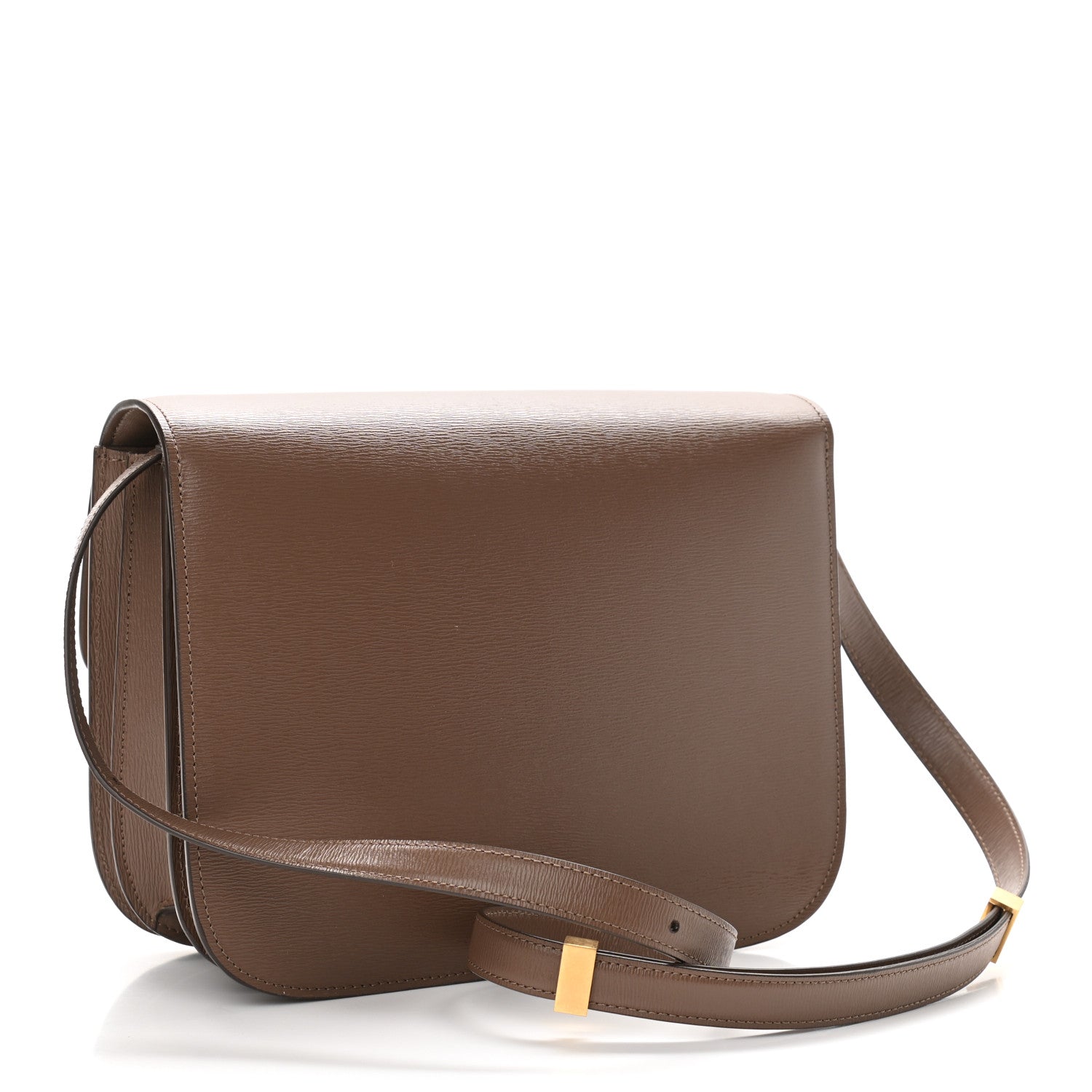Celine Liege Calfskin Medium Classic Box Flap Bag Glazed Nut 3 of 10