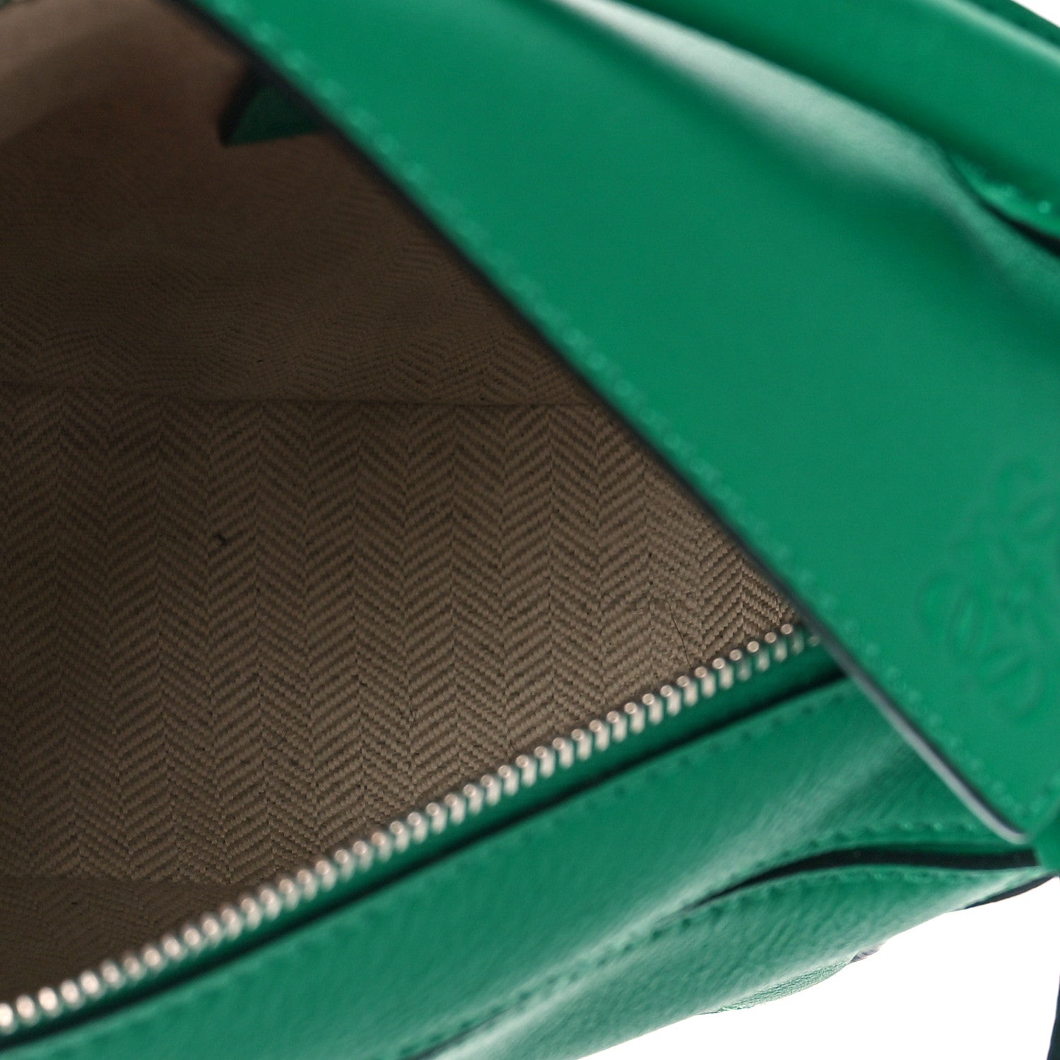 Loewe Calfskin Mini Puzzle Bag Jungle Green 5 of 8