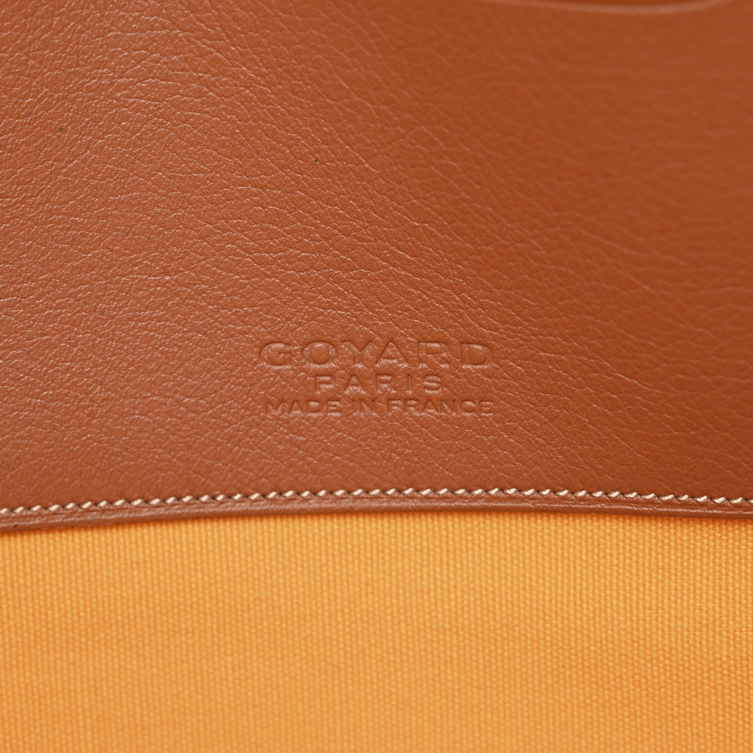Goyard Goyardine Senat Pochette GM Black Gold 6 of 9
