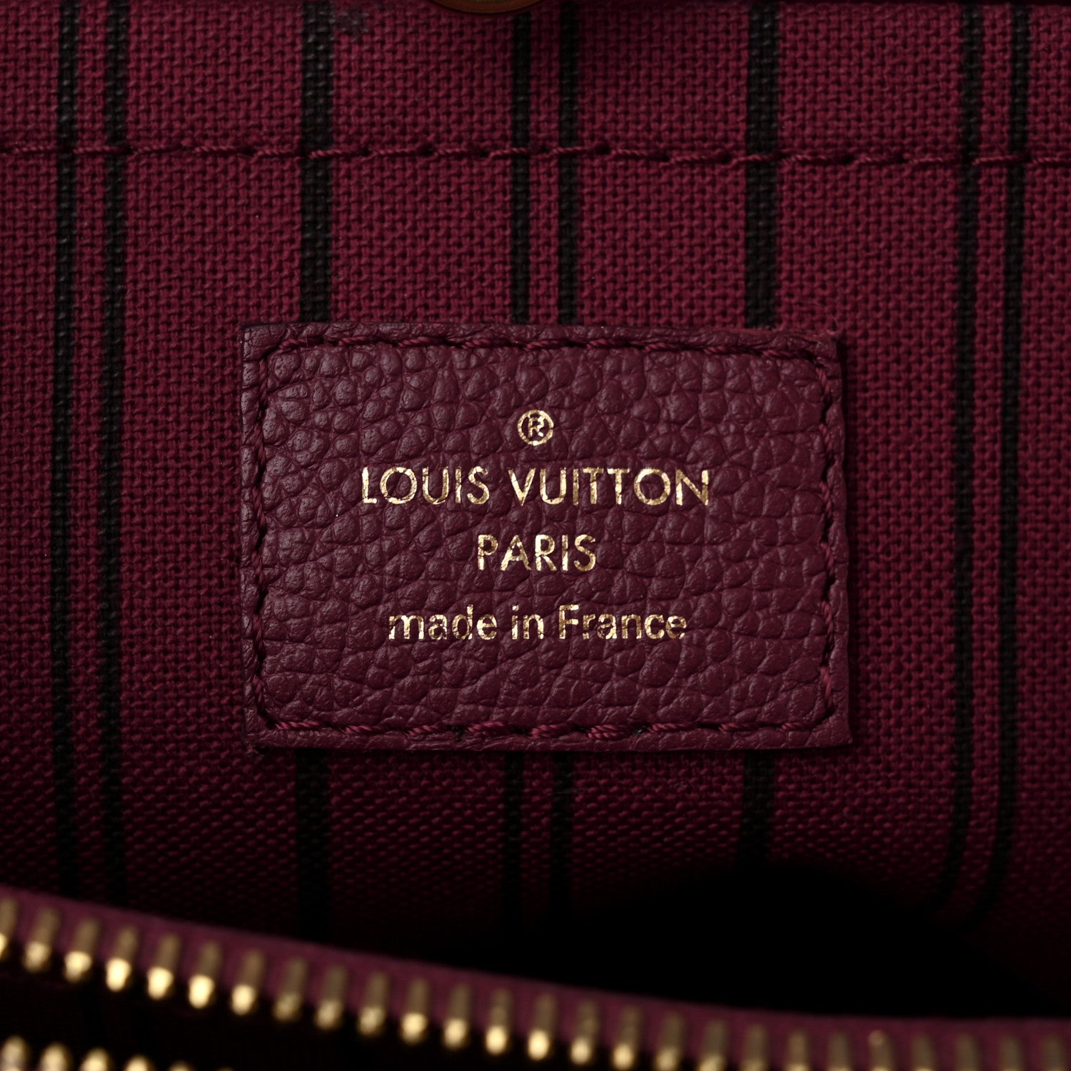 Louis Vuitton Empreinte Montaigne MM Grape 8 of 12