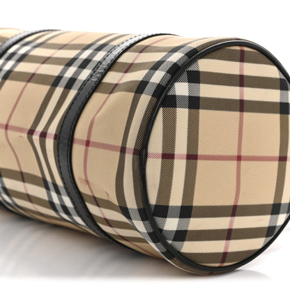 Burberry Nova Check Barrel Bag Black 10 of 17
