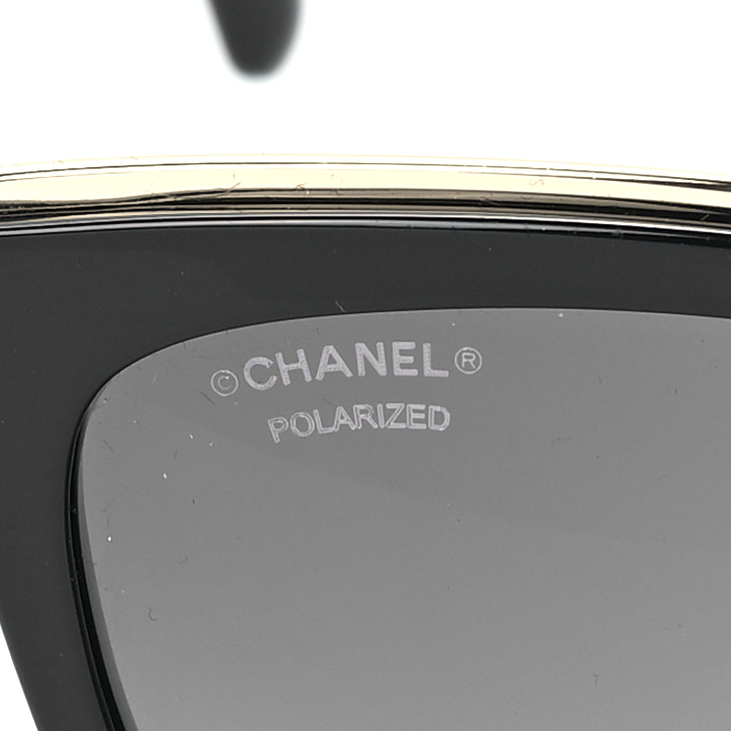 Chanel Lambskin Chain Sunglasses 5361-Q Black 5 of 7